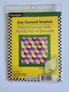Easy Diamond Template Ruler by Omnigrid